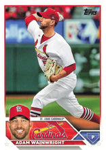 将图片加载到图库查看器，2023 Topps Baseball Cards #1-48 - Choose Yours
