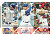 将图片加载到图库查看器，2023 Topps Baseball Cards #1-48 - Choose Yours
