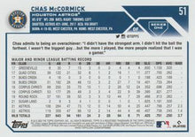Load image into Gallery viewer, 2023 Topps Chas McCormick #51 Houston Astros
