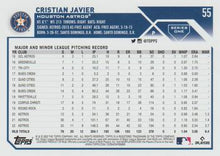Load image into Gallery viewer, 2023 Topps Cristian Javier #55 Houston Astros
