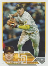 Load image into Gallery viewer, 2023 Topps Ha-Seong Kim #57 San Diego Padres
