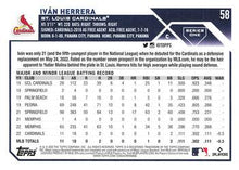 Load image into Gallery viewer, 2023 Topps Iván Herrera Rookie #58 St. Louis Cardinals
