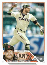 Load image into Gallery viewer, 2023 Topps Brandon Crawford #66 San Francisco Giants
