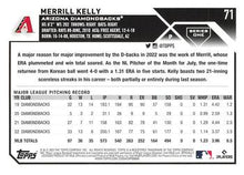 Load image into Gallery viewer, 2023 Topps Merrill Kelly #71 Arizona Diamondbacks
