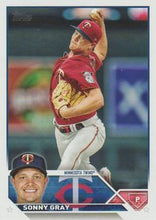 Load image into Gallery viewer, 2023 Topps Sonny Gray #78 Minnesota Twins
