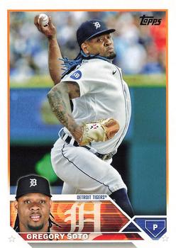 2023 Topps Gregory Soto #86 Detroit Tigers