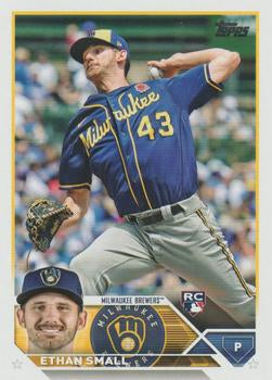 2023 Topps Ethan Small Rookie #87 Milwaukee Brewers