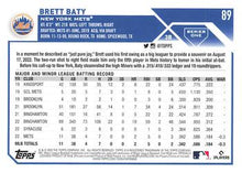 Load image into Gallery viewer, 2023 Topps Brett Baty Rookie #89 New York Mets
