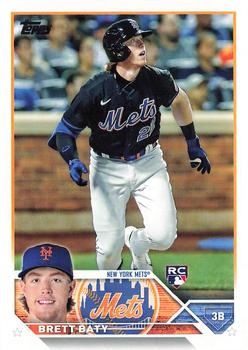 2023 Topps Brett Baty Rookie #89 New York Mets