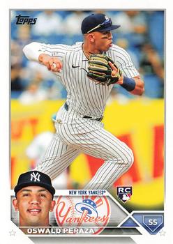 2023 Topps Oswald Peraza Rookie #94 New York Yankees