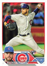 Load image into Gallery viewer, 2023 Topps Brandon Hughes Rookie #97 Chicago Cubs
