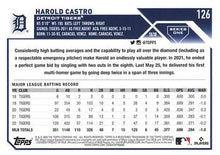 Load image into Gallery viewer, 2023 Topps Harold Castro #126 Detroit Tigers
