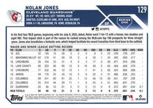 Load image into Gallery viewer, 2023 Topps Nolan Jones Rookie #129 Cleveland Guardians
