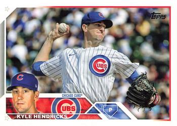 2023 Topps Kyle Hendricks #137 Chicago Cubs
