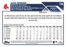 Load image into Gallery viewer, 2023 Topps Alex Verdugo #146 Boston Red Sox

