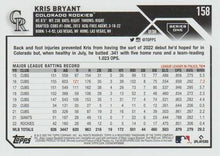 Load image into Gallery viewer, 2023 Topps Kris Bryant #158 Colorado Rockies
