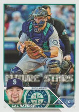 Load image into Gallery viewer, 2023 Topps Cal Raleigh Future Stars #160 Seattle Mariners
