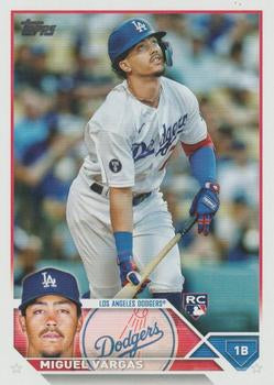 2023 Topps Miguel Vargas Rookie #163 Los Angeles Dodgers