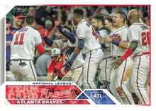 Load image into Gallery viewer, 2023 Topps Atlanta Braves™ Team Card #168 Atlanta Braves
