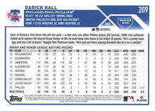 Load image into Gallery viewer, 2023 Topps Darick Hall Rookie #209 Philadelphia Phillies
