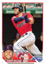 Load image into Gallery viewer, 2023 Topps Owen Miller #213 Cleveland Guardians
