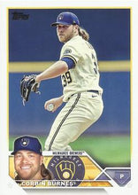 Load image into Gallery viewer, 2023 Topps Corbin Burnes #225 Milwaukee Brewers
