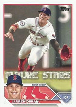 Load image into Gallery viewer, 2023 Topps Jarren Duran Future Stars #242 Boston Red Sox
