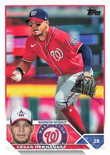 Load image into Gallery viewer, 2023 Topps César Hernández #244 Washington Nationals
