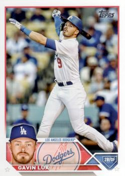 2023 Topps Gavin Lux #247 Los Angeles Dodgers