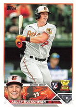 Load image into Gallery viewer, 2023 Topps Adley Rutschman Rookie #250 Baltimore Orioles
