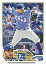 Load image into Gallery viewer, 2023 Topps Max Castillo Rookie #251 Kansas City Royals
