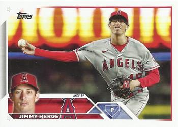 2023 Topps Jimmy Herget #254 Angels