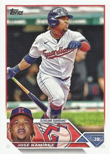 Load image into Gallery viewer, 2023 Topps José Ramírez #256 Cleveland Guardians
