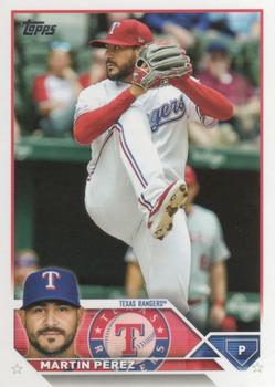 2023 Topps Martin Perez #261 Texas Rangers