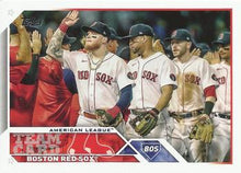 Load image into Gallery viewer, 2023 Topps Boston Red Sox® Team Card #273 Boston Red Sox
