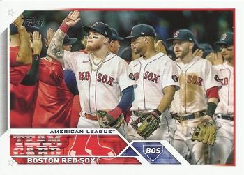 2023 Topps Boston Red Sox® Team Card #273 Boston Red Sox