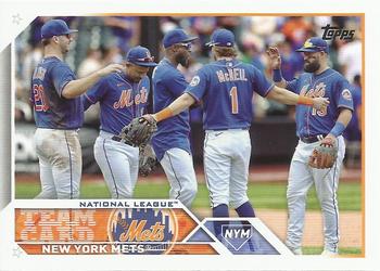 2023 Topps New York Mets® Team Card #291 New York Mets
