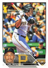 Load image into Gallery viewer, 2023 Topps Cal Mitchell Rookie #313 Pittsburgh Pirates
