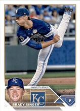 Load image into Gallery viewer, 2023 Topps Brady Singer #328 Kansas City Royals
