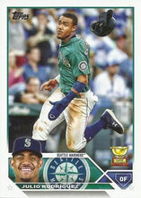 Load image into Gallery viewer, 2023 Topps Julio Rodríguez #330 Seattle Mariners
