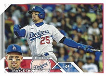 Load image into Gallery viewer, 2023 Topps Trayce Thompson #343 Los Angeles Dodgers
