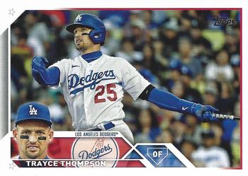 2023 Topps Trayce Thompson #343 Los Angeles Dodgers