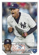 Load image into Gallery viewer, 2023 Topps Luis Severino #349 New York Yankees
