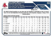 Load image into Gallery viewer, 2023 Topps Christian Arroyo #352 Boston Red Sox
