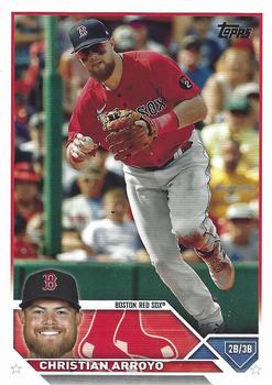 2023 Topps Christian Arroyo #352 Boston Red Sox