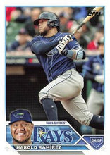Load image into Gallery viewer, 2023 Topps Harold Ramírez #387 Tampa Bay Rays
