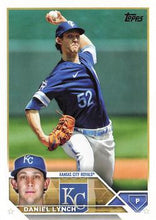 Load image into Gallery viewer, 2023 Topps Daniel Lynch #397 Kansas City Royals
