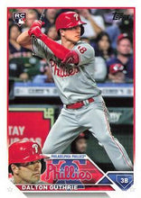 Load image into Gallery viewer, 2023 Topps Dalton Guthrie RC #398 Philadelphia Phillies
