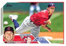 Load image into Gallery viewer, 2023 Topps Zach Plesac #476 Cleveland Guardians
