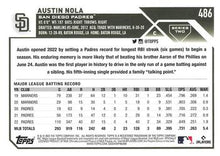 Load image into Gallery viewer, 2023 Topps Austin Nola #486 San Diego Padres
